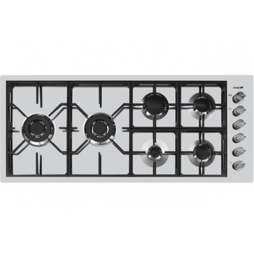 Aragaz Tecnogas P1X66M4VC, 60 cm, gaz, 4 arzatoare, grill, otel inoxidabil