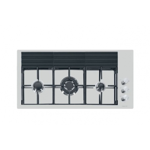 Aragaz Tecnogas P1X66M4VC, 60 cm, gaz, 4 arzatoare, grill, otel inoxidabil
