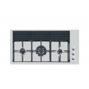 Aragaz Tecnogas P1X66M4VC, 60 cm, gaz, 4 arzatoare, grill, otel inoxidabil