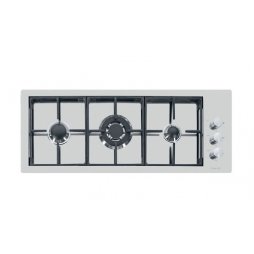 Plita incorporabila Foster S4000 7286032 , instalare FT/FTS, gaz, 92.5 cm, 3 arzatoare, aprindere electrica, siguranta gaz, inox