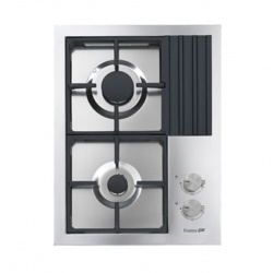 Aragaz Tecnogas P1X66M4VC, 60 cm, gaz, 4 arzatoare, grill, otel inoxidabil