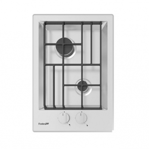 Plita incorporabila Foster FL 7209032, instalare SF, gaz, 35.3cm , 2 arzatoare, aprindere electrica, siguranta gaz, inox