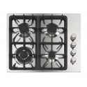 Plita incorporabila Foster 7053062, instalare STD, gaz, 59cm, 4 arzatoare, aprindere electrica, siguranta gaz, inox