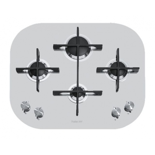 Plita incorporabila Foster Veronika 7266032, instalare FT/FTS, gaz, 61cm, 4 arzatoare, aprindere electrica, siguranta gaz, inox
