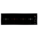 Aragaz Tecnogas P1X66M4VC, 60 cm, gaz, 4 arzatoare, grill, otel inoxidabil