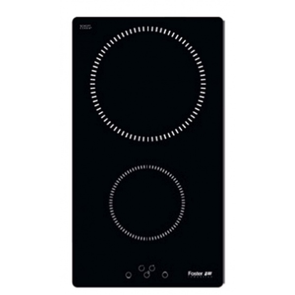 Plita incorporabila Foster S1000 7322300, instalare Q4/FT, inductie, 29cm, 2 zone de gatit, booster, sticla neagra