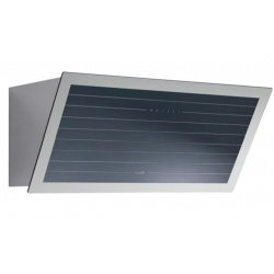 Hota decorativa Foster Stripe 2450090, 90 cm, 725 m³/h, 1 motor, sticla neagra