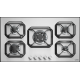 Plita incorporabila Lofra Plutone HLS9S0, 90 cm, plita gaz, 6 arzatoare,sistem siguranta Stop-Gaz,inox