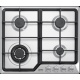 Plita incorporabila Lofra Artes HDS690, 60 cm, plita gaz, 4 arzatoare,sistem siguranta Stop-Gaz,inox