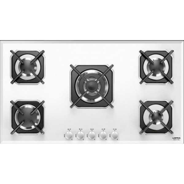 Aragaz Tecnogas P1X66M4VC, 60 cm, gaz, 4 arzatoare, grill, otel inoxidabil