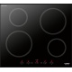 Plita incorporabila Lofra Luna, HIM604, 60 cm, plita inductie, 4 zone gatit, booster, sticla neagra