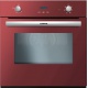 Cuptor incorporabil LOFRA GAIA FOVR66GE, incorporabil, 60cm, 66l, grill electric, cuptor gaz, rosu