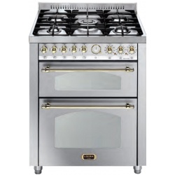 Aragaz Lofra RBI66MFT/CI, 60x60 cm, gaz, 4 arzatoare, grill, aprindere electronica, timer, crem