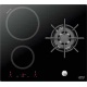 Aragaz Tecnogas P1X66M4VC, 60 cm, gaz, 4 arzatoare, grill, otel inoxidabil
