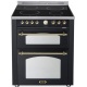 Aragaz Lofra RBI66MFT/CI, 60x60 cm, gaz, 4 arzatoare, grill, aprindere electronica, timer, crem