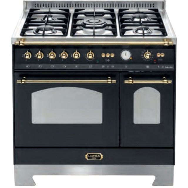 Aragaz Lofra RBI66MFT/CI, 60x60 cm, gaz, 4 arzatoare, grill, aprindere electronica, timer, crem
