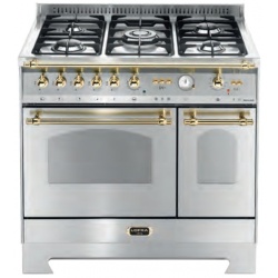 Aragaz Lofra RBI66MFT/CI, 60x60 cm, gaz, 4 arzatoare, grill, aprindere electronica, timer, crem