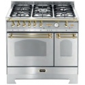 Aragaz Lofra RBI66MFT/CI, 60x60 cm, gaz, 4 arzatoare, grill, aprindere electronica, timer, crem