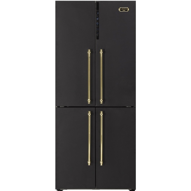 FRIGIDER HAIER HRF-628DF6, A+, 449 kWh/an, 380 L, 199 L, argintiu