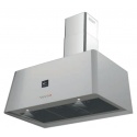 Hota decorativa Lofra Rainbow 90 , 90 cm, 1 motor, 4 viteze, 600 m3/h, Inox