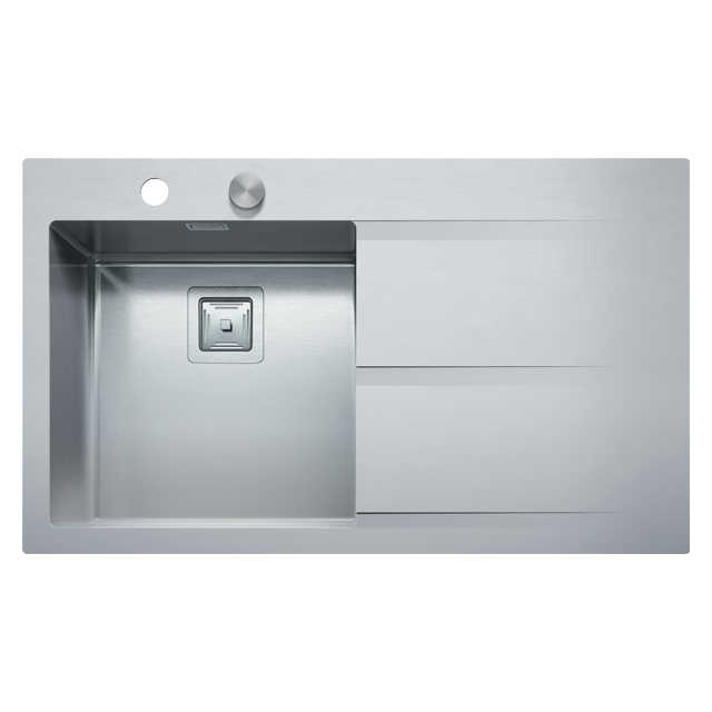 CHIUVETA BUCATARIE BARAZZA MOOD 1LMD91D, CU PICURATOR / DREAPTA, INCASSO, INOX