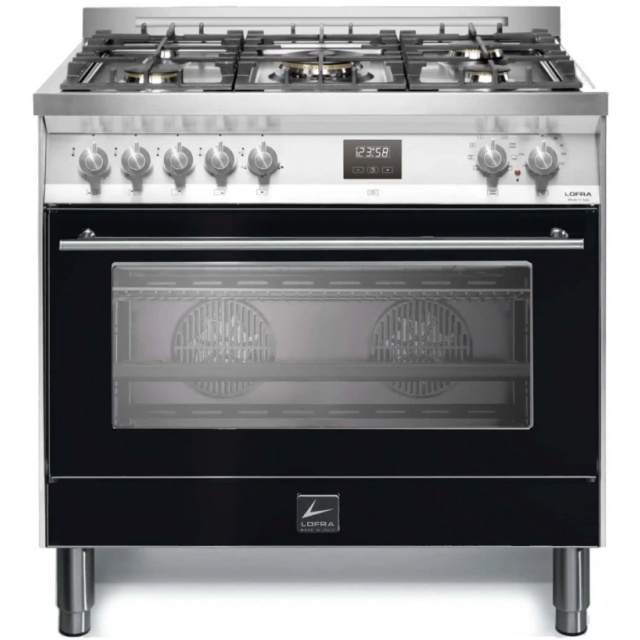 Aragaz Lofra RBI66MFT/CI, 60x60 cm, gaz, 4 arzatoare, grill, aprindere electronica, timer, crem