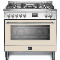 Aragaz Lofra RBI66MFT/CI, 60x60 cm, gaz, 4 arzatoare, grill, aprindere electronica, timer, crem