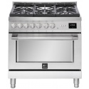 Aragaz Lofra RBI66MFT/CI, 60x60 cm, gaz, 4 arzatoare, grill, aprindere electronica, timer, crem