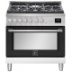 Aragaz Lofra ITALIA ANMG96WGVGT/AEO, gaz, 90X60cm, 5 arzatoare, cuptor gaz, grill, rotisor, timer, aprindere electronica, Negru