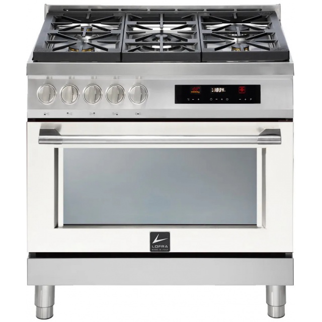 Aragaz Lofra RBI66MFT/CI, 60x60 cm, gaz, 4 arzatoare, grill, aprindere electronica, timer, crem
