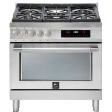 Aragaz Lofra RBI66MFT/CI, 60x60 cm, gaz, 4 arzatoare, grill, aprindere electronica, timer, crem