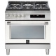 Aragaz Lofra ITALIA ABPG96WMFT/AEO, 90X60cm, 5 arzatoare, cuptor electric, grill electric, timer, aprindere electronica, Alb
