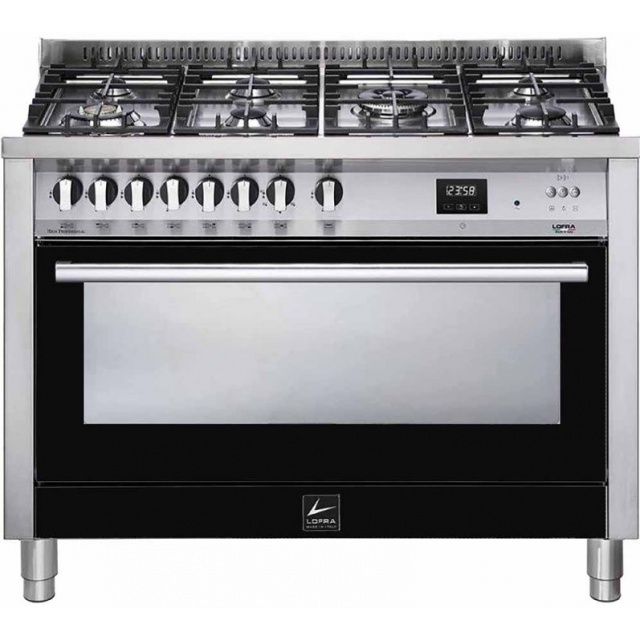 Aragaz Lofra RBI66MFT/CI, 60x60 cm, gaz, 4 arzatoare, grill, aprindere electronica, timer, crem