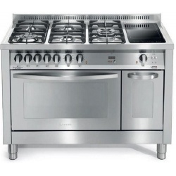 Aragaz Lofra RBI66MFT/CI, 60x60 cm, gaz, 4 arzatoare, grill, aprindere electronica, timer, crem