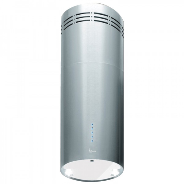 Hota design Baraldi Rodia 01ROD305ST80, 30 cm, 800 m3/h, inox/sticla alba