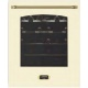 Vitrina de vinuri LOFRA Dolcevita ZBRBI36T, 36 sticle, 1 zone temperatura +3 +18 °C, finisaj bej