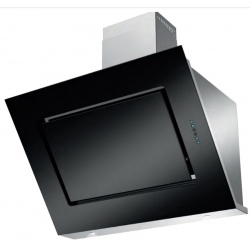 Hota decorativa Lofra VIOLET 90 , 90 cm, 1 motor, 3 viteze, 800 m3/h, telecomanda, finisaj sticla neagra