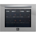 Vitrina de vinuri LOFRA PROFESSIONAL ZB0024T, 24 sticle, 1 zone temperatura +3 +18 °C, finisaj inox