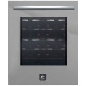 Vitrina de vinuri LOFRA PROFESSIONAL ZB0036T, 36 sticle, 1 zone temperatura +3 +18 °C, finisaj inox