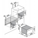 Aragaz Lofra RBI66MFT/CI, 60x60 cm, gaz, 4 arzatoare, grill, aprindere electronica, timer, crem