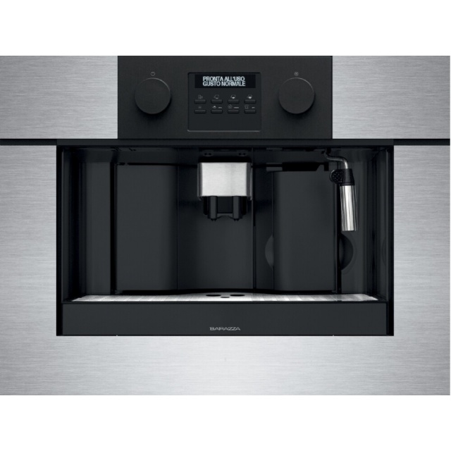 Automat de cafea, incorporabil BARAZZA 1CFFY1, 60cm,cafea,expreso,capucino, inox