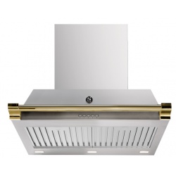 Hota decorativa Lofra Dolcevita 90 , 90 cm, 1 motor, 4 viteze, 800 m3/h, inox