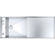 CHIUVETA BUCATARIE BARAZZA MOOD 1LMD91D, CU PICURATOR / DREAPTA, INCASSO, INOX