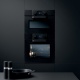 Cuptor incorporabil multifunctional cu aburi BARAZZA 1FEVEVCN, 45x60cm, 40l, touch screen, finisaj negru