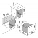 Aragaz Lofra RBI66MFT/CI, 60x60 cm, gaz, 4 arzatoare, grill, aprindere electronica, timer, crem