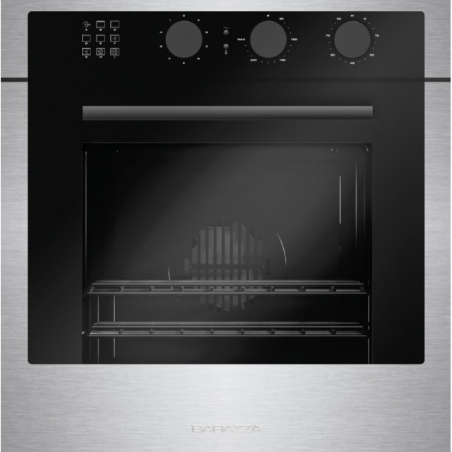 Cuptor incorporabil multifunctional BARAZZA 1FCYMI, 60cm, 65l, finisaj inox satinat