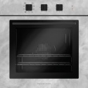 Aragaz Lofra RBI66MFT/CI, 60x60 cm, gaz, 4 arzatoare, grill, aprindere electronica, timer, crem