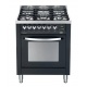 Aragaz Lofra Rainbow PR76GVT/CI, gaz, 70x60cm, 5 arzatoare, grill electric, timer, aprindere electronica, rosu