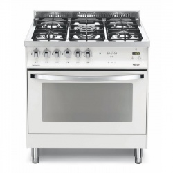 Aragaz Lofra RBI66MFT/CI, 60x60 cm, gaz, 4 arzatoare, grill, aprindere electronica, timer, crem
