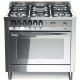 Aragaz Lofra RBI66MFT/CI, 60x60 cm, gaz, 4 arzatoare, grill, aprindere electronica, timer, crem